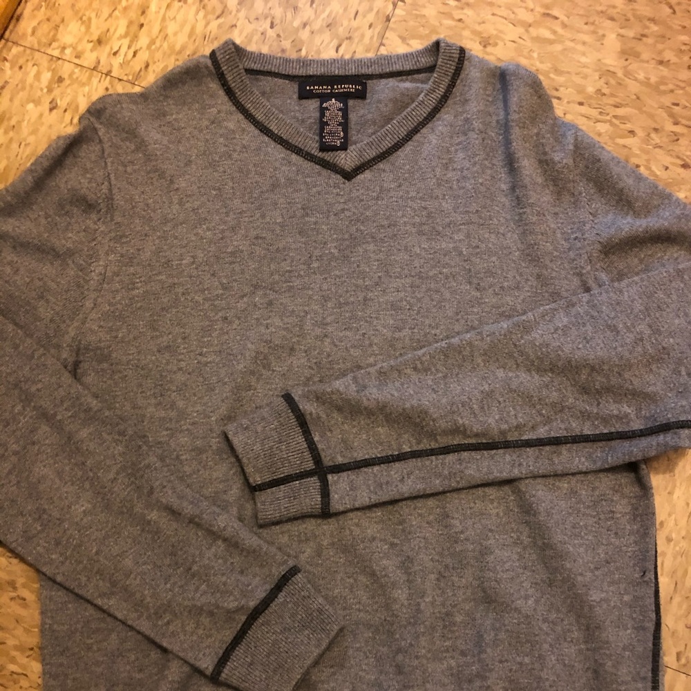 Cotton cashmere sweater